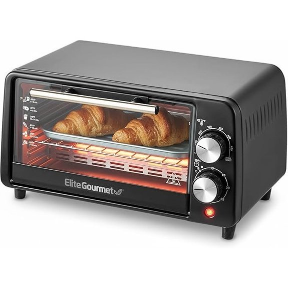 Elite Gourmet 4-Slice Countertop Toaster Oven