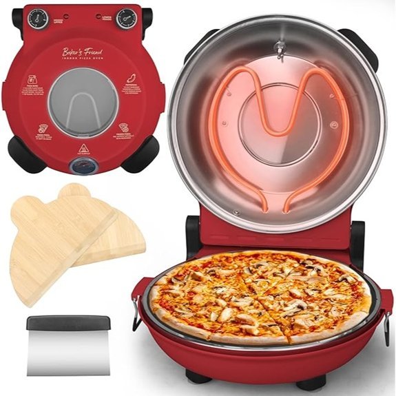 Baker’s Friend Electric Pizza Oven for Home