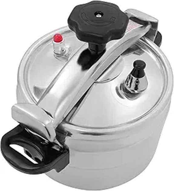 4L Aluminum Pressure Cooker for Induction and Gas
