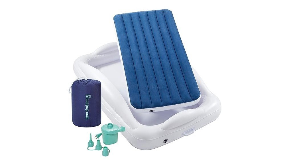 inflatable toddler travel bed