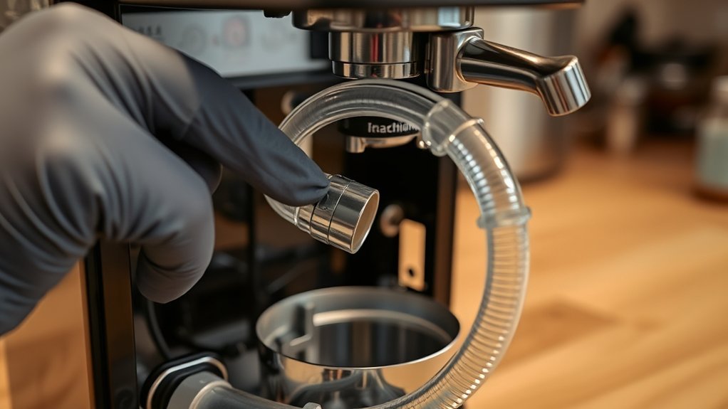 inspect hoses and elements