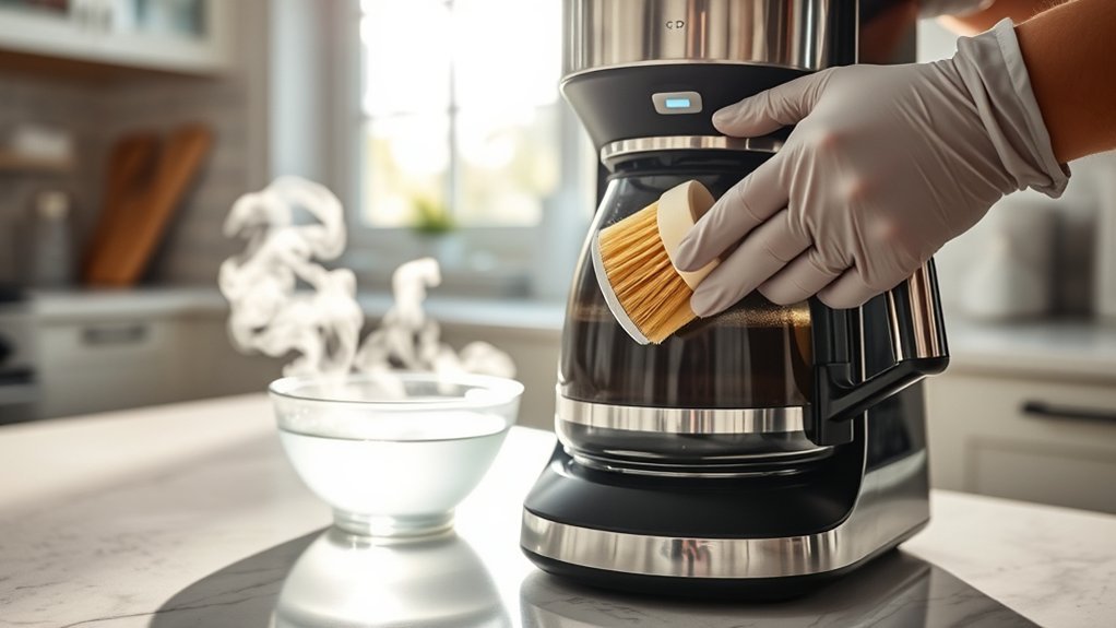 inspect taste check cleanliness