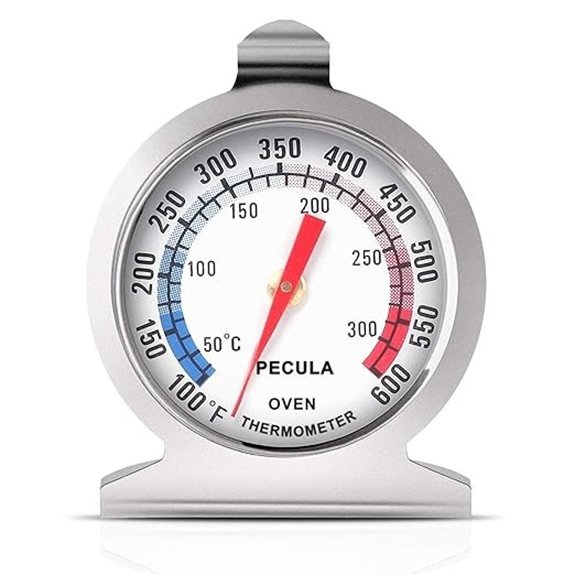 Oven Thermometer 50-300°C/100-600°F Instant Read