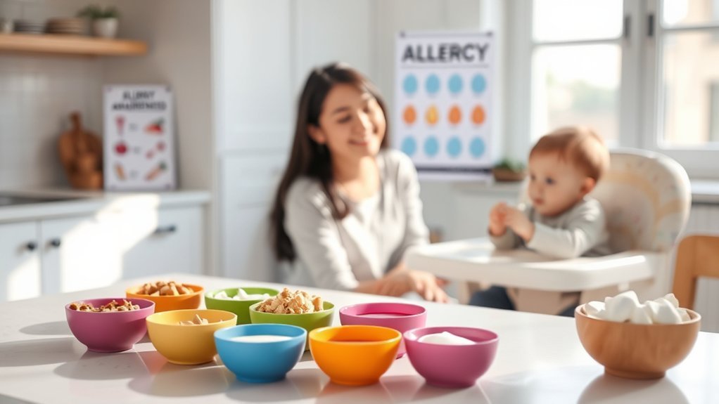 introduce allergens gradually safely
