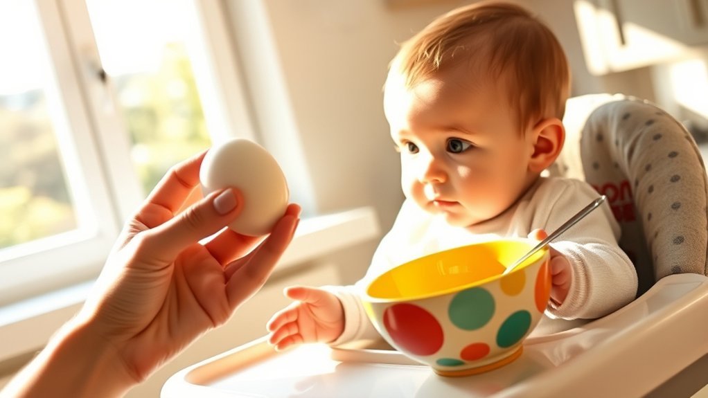 introduce eggs to baby
