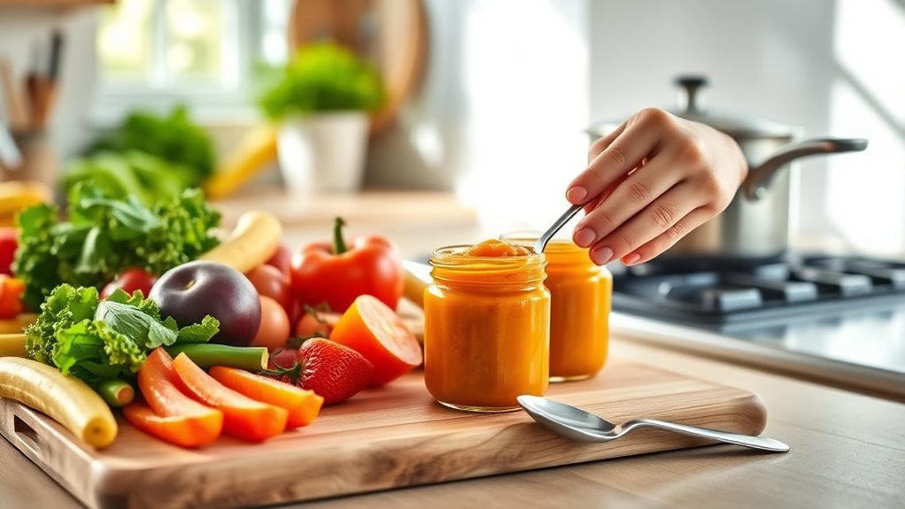 introduce flavors gradually