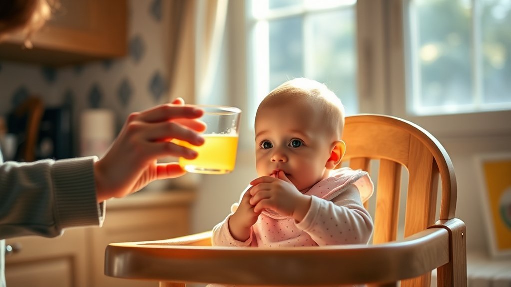 introduce juice after one