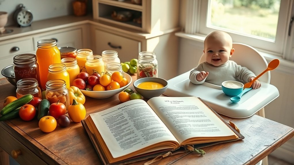 introduce solids at six