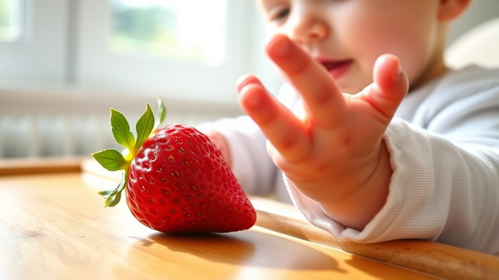 introduce strawberries at 6 months