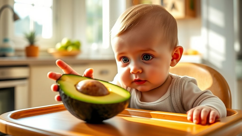 introducing avocado to babies