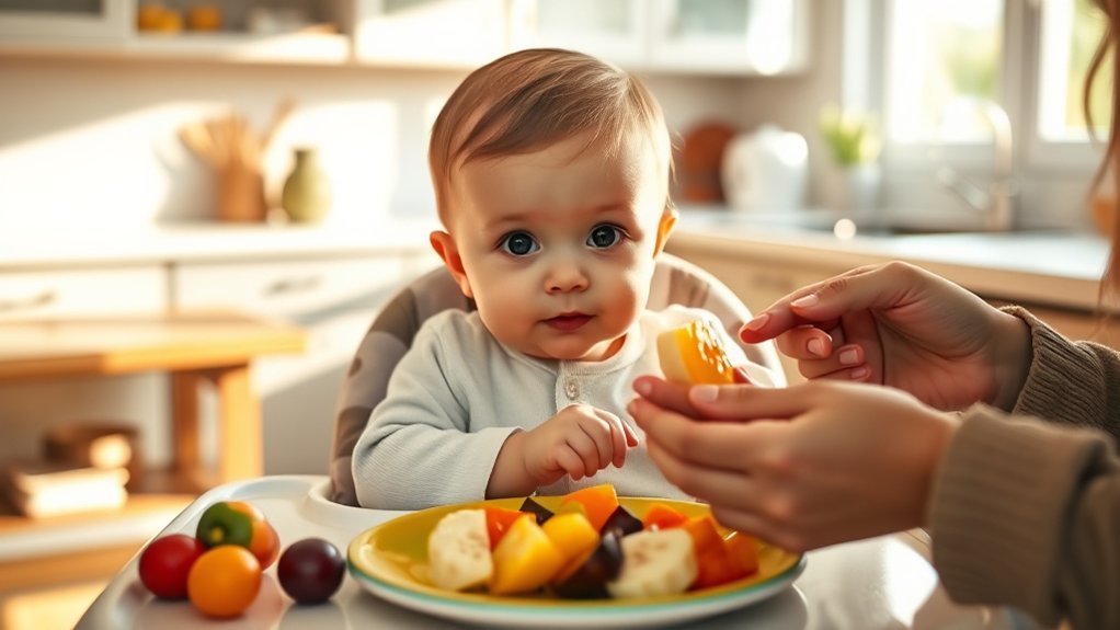 introducing baby finger foods