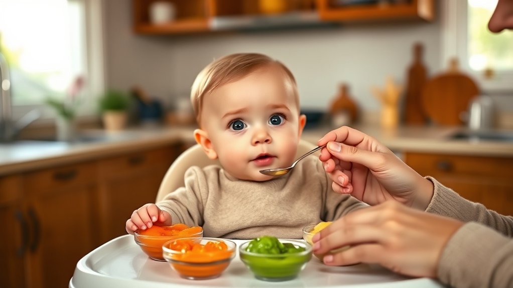 introducing baby food timeline