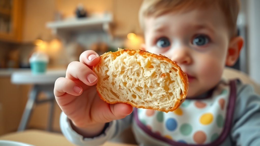 introducing bread to babies