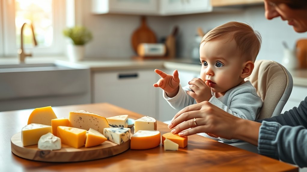 introducing cheese to babies