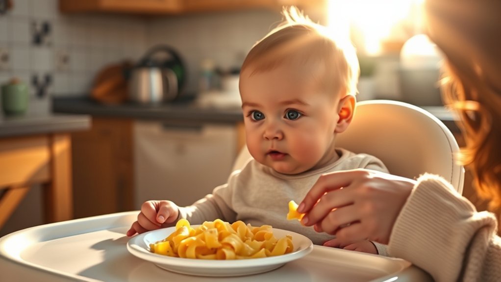 introducing pasta to babies