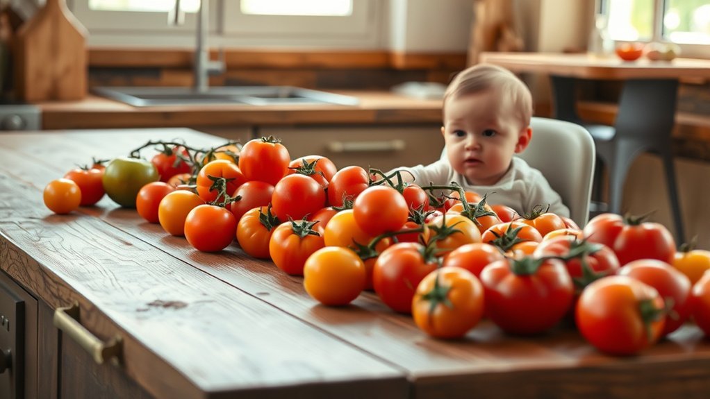 introducing tomatoes to babies