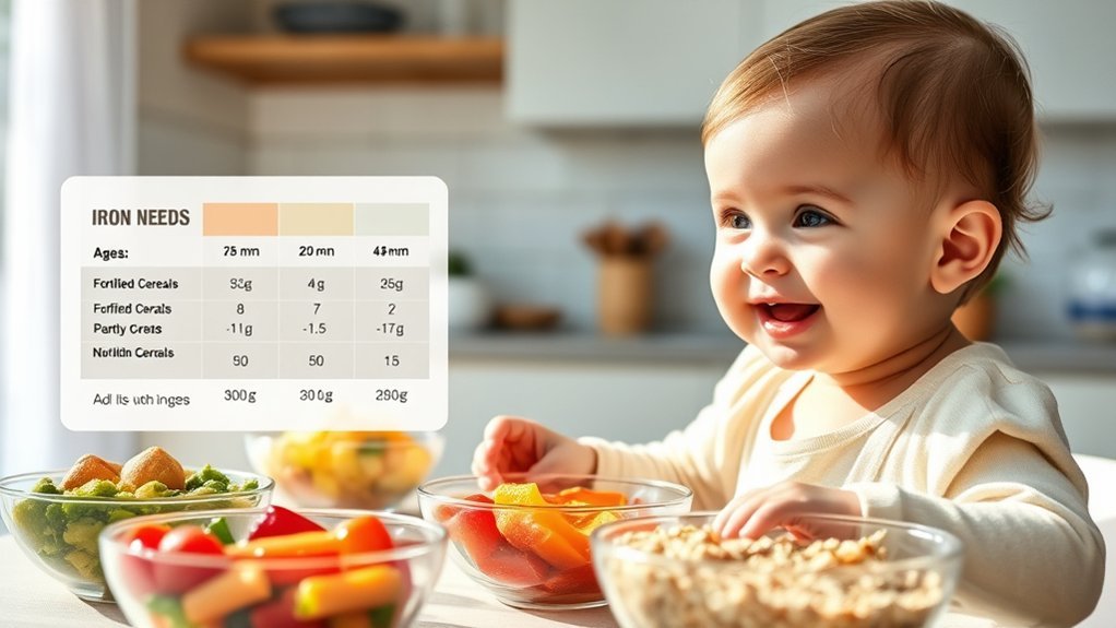 iron needs for infants