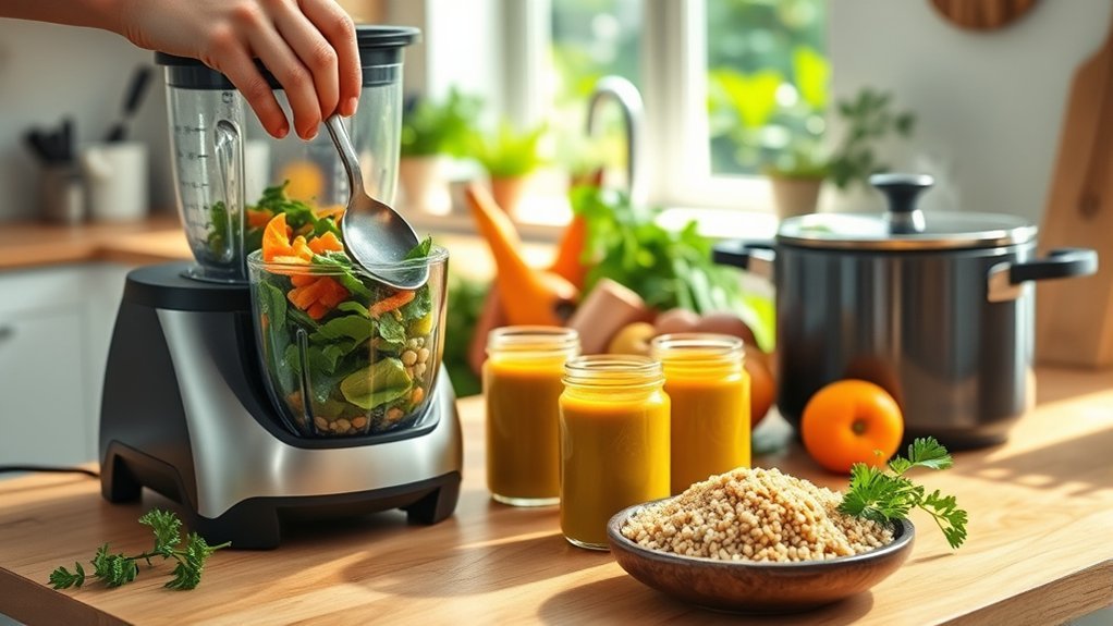 iron rich baby food purees