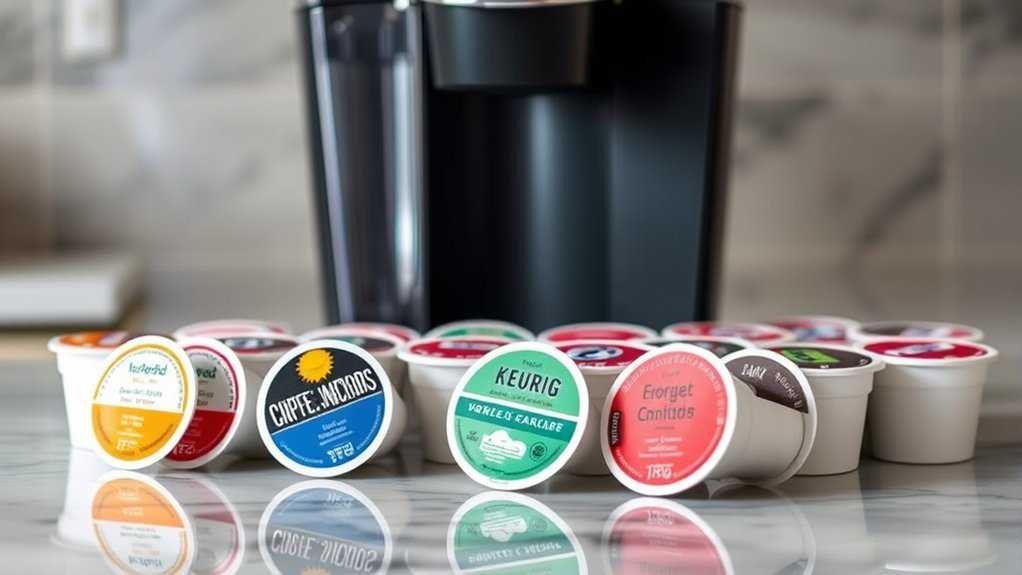 k cup compatibility and labeling