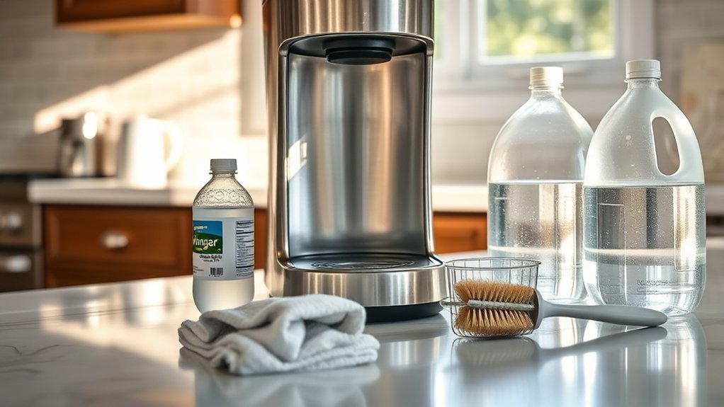 keep coffee maker clean