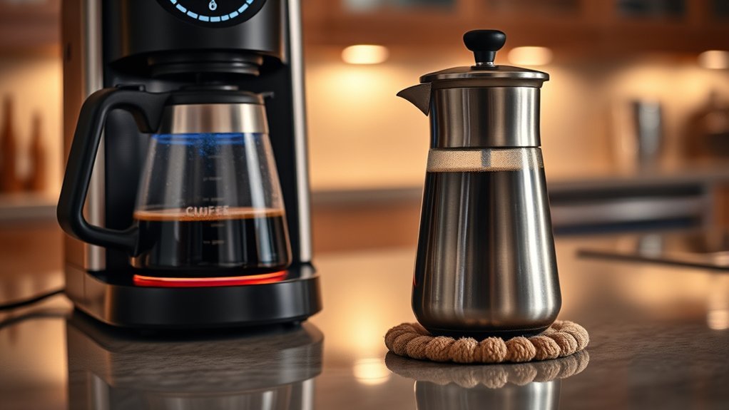 keep coffee warm effectively