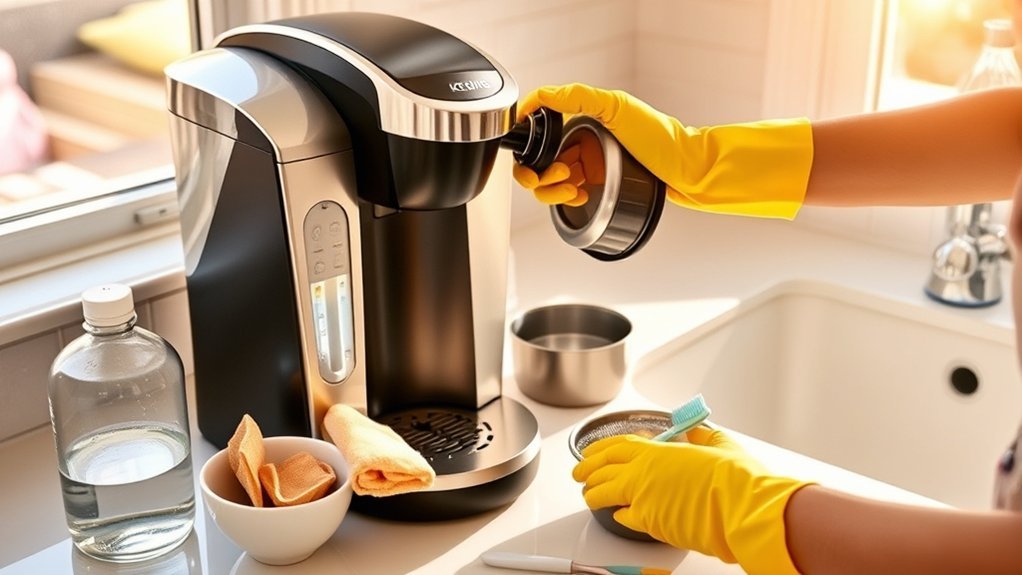 keurig cleaning routine guide