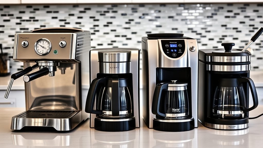 key features for coffee makers