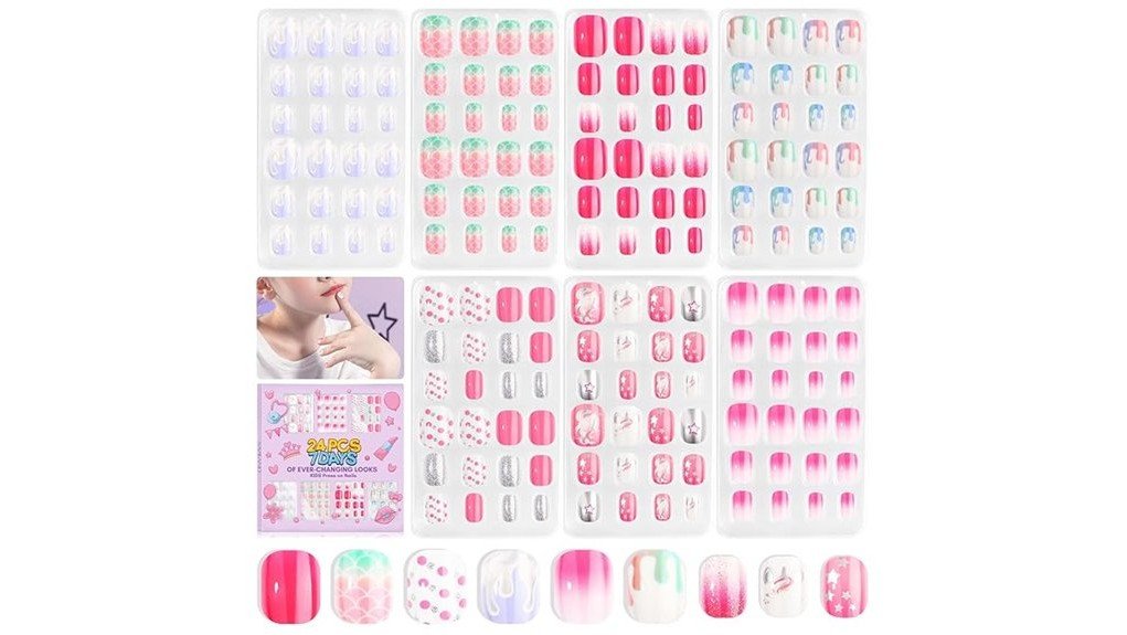 kids press on nails