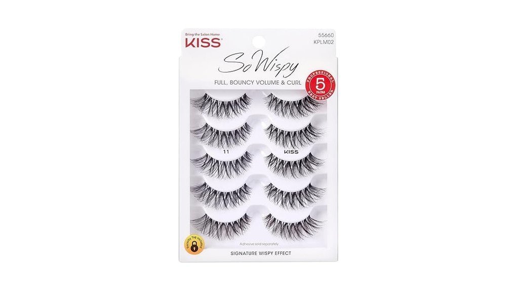 kiss wispy lashes evaluation
