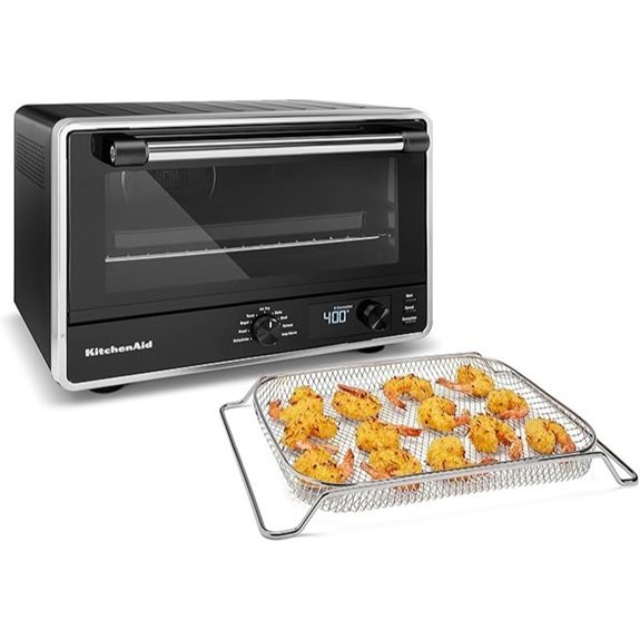 KitchenAid Digital Air Fry Countertop Oven KCO124BM Black Matte