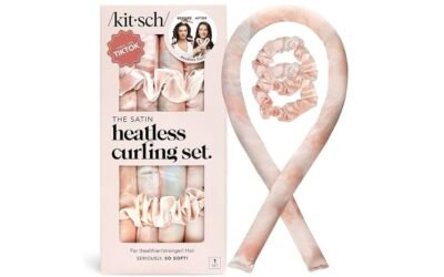 kitsch satin curling set
