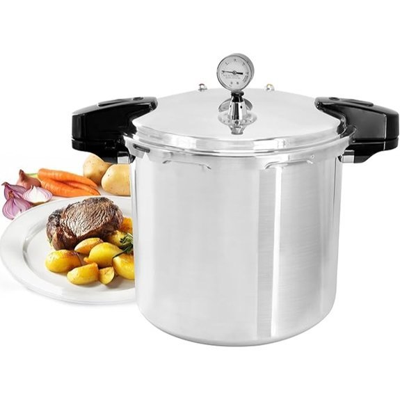 MegaChef 24 Quart Aluminum Stovetop Pressure Cooker