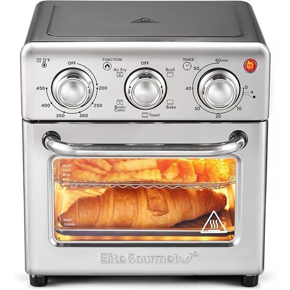 Elite Gourmet 8.5Qt Air Fryer Oven