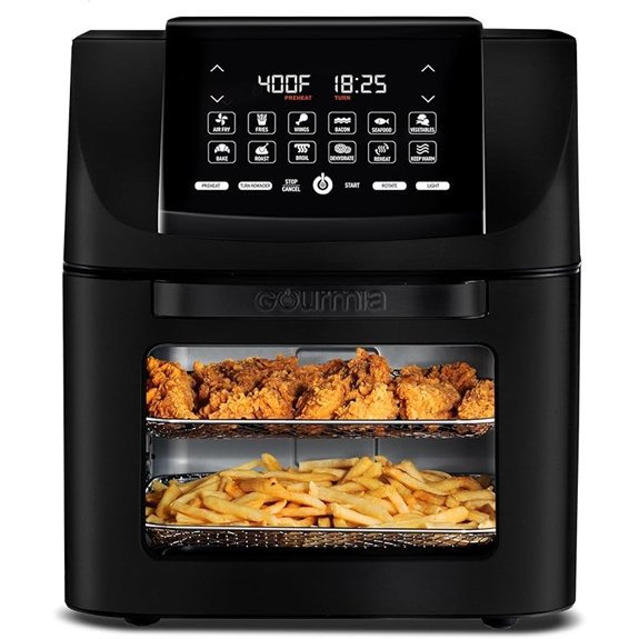 Gourmia 14 Qt Air Fryer with Rotisserie