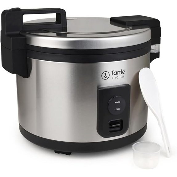 Commercial Stainless Steel Rice Cooker (64 Cup)