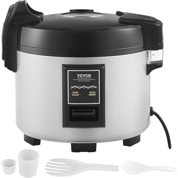 VEVOR Commercial 45-Cup Rice Cooker and Warmer