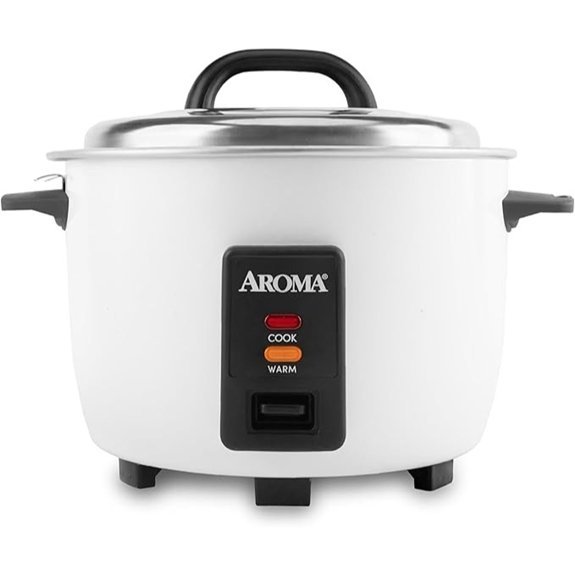 AROMA 20-Cup Commercial Rice Cooker and Warmer