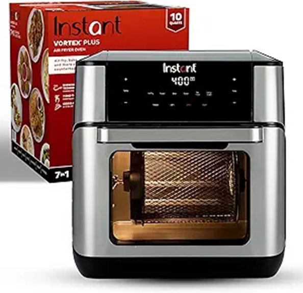 Instant Pot 10QT Air Fryer with 7-in-1 Functions
