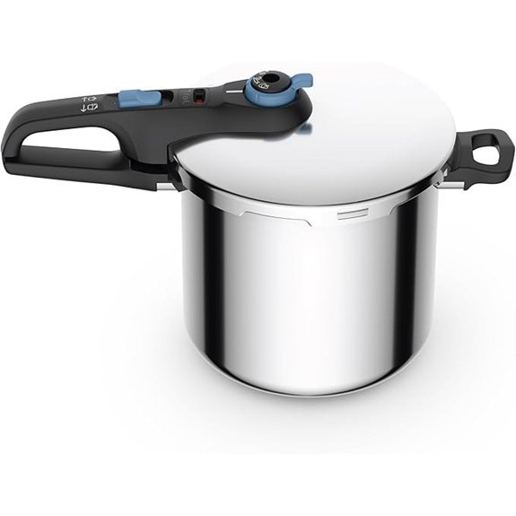 T-fal Trendy Stainless Steel Pressure Cooker (8.5 Quart)