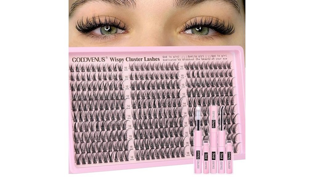 lash clusters kit review