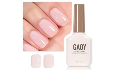 light pink gel polish