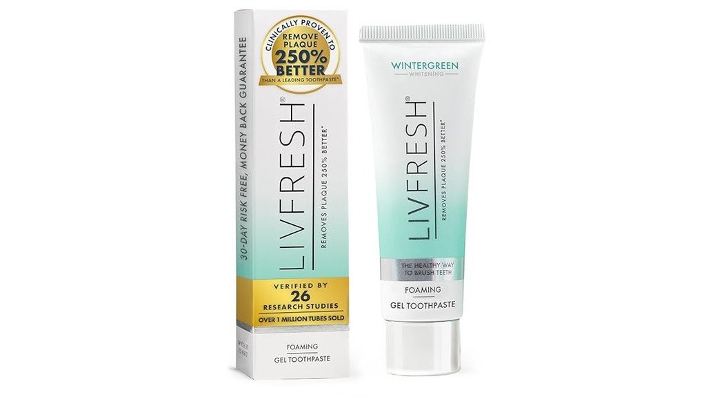 livfresh toothpaste gel review