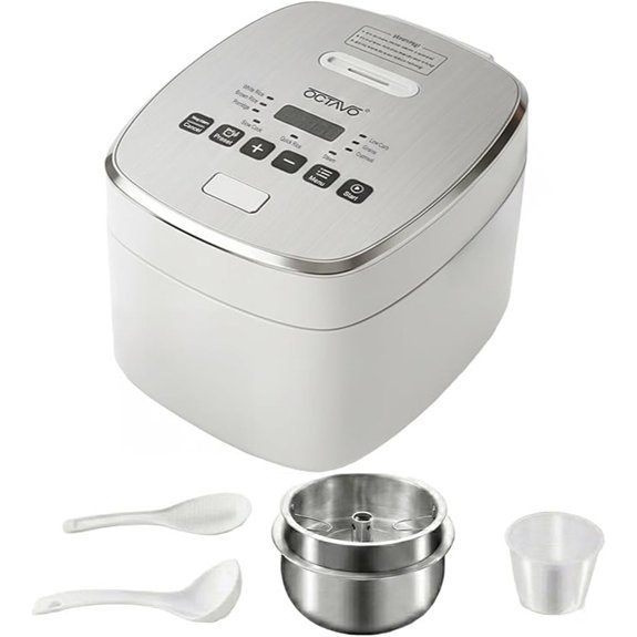 OCTAVO Low Carb Rice Cooker with Timer