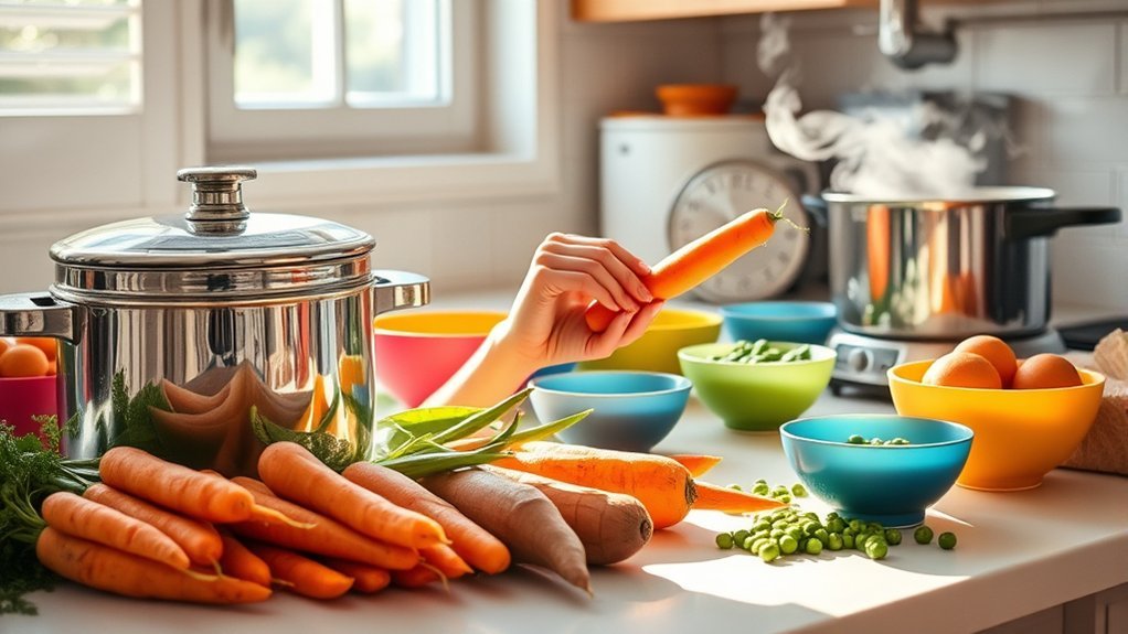 making baby food easily