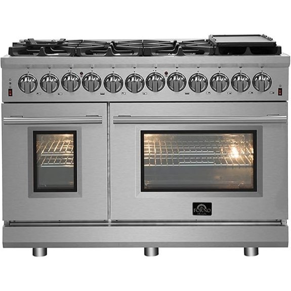 FORNO Massimo 48-Inch Gas Range and Oven