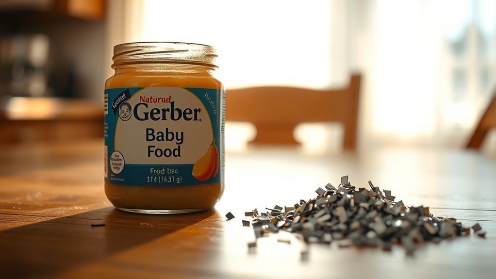metal in baby food