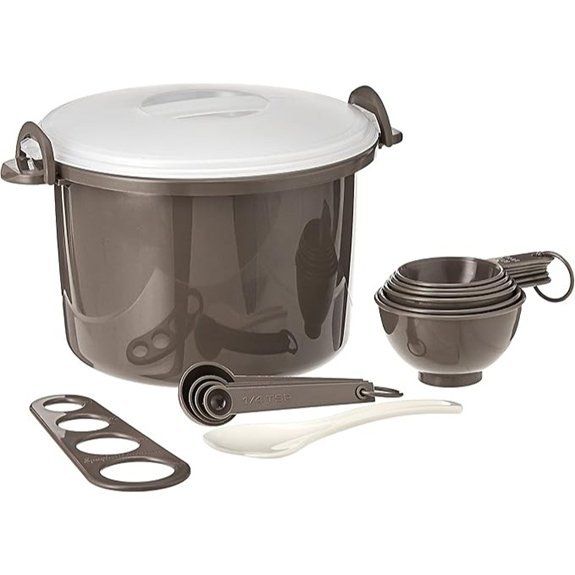 Prep Solutions Microwaveable Rice and Pasta Cooker Set
