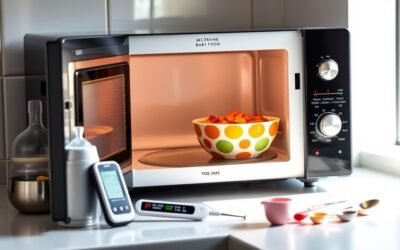 microwaving baby food safely