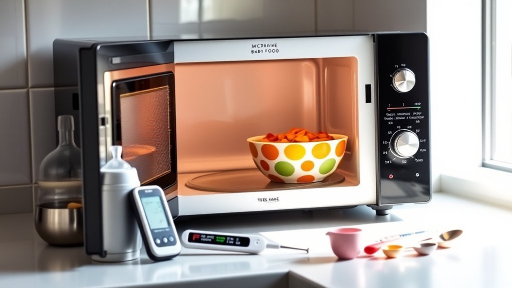 microwaving baby food safely