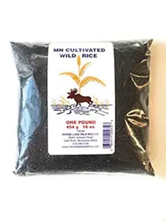 Moose Lake Wild Rice - Minnesota Cultivated Black Rice